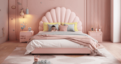 Kid's Bed Akoya - Stylish Kids Bed with Integrated Storage Options, Double or Single-Customizable