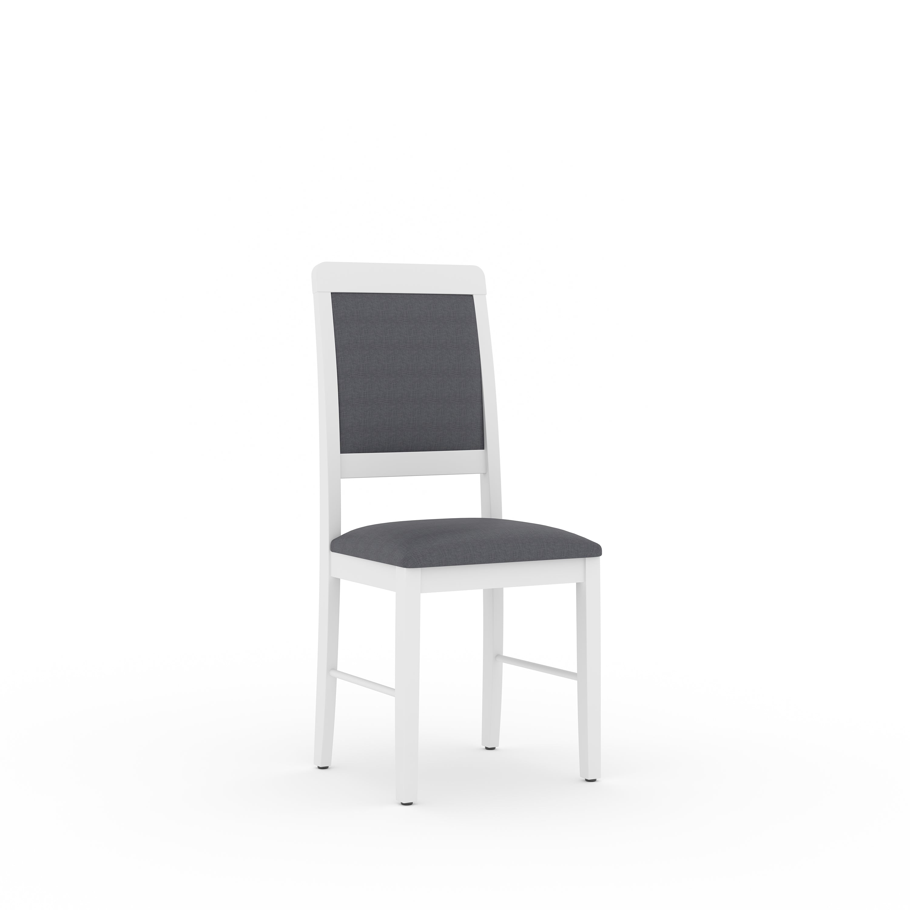 Prime Elderberry Solid Rubber Wood 6-Seater Dining Table | 4-Cushioned Fabric Dining Chairs | 1-Cushioned Fabric Dining Bench in White Finish