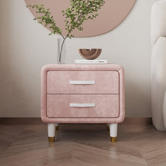 Rosy bed side table with drawer