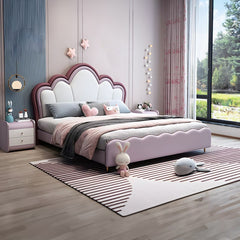 Seashell Delight Kids Bed - Unique Shell-Inspired Design for Boys & Girls, Sturdy Wood, Cozy & Imaginative Sleep
