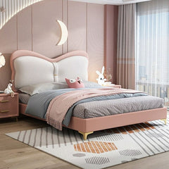 ELLA Charm Kids Bed - Elegant Design for Girls, Durable Wood, Cozy & Stylish Sleep Haven
