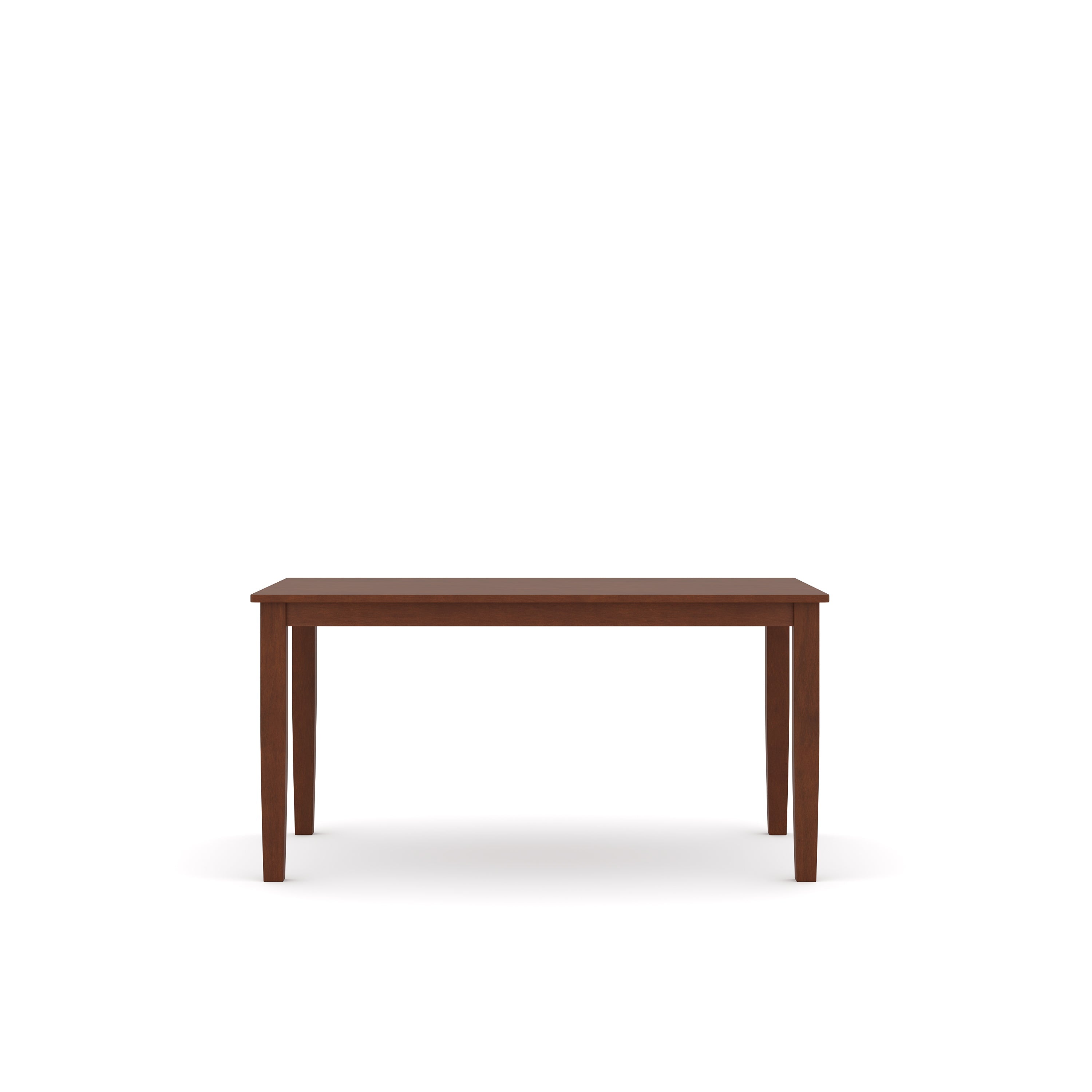 Premium Elderberry Rubber Wood 6-Seater Dining Table | 4-Fully Cushioned Fabric Dining Chairs | 1-Cushioned Fabric Dining Bench in Walnut Finish