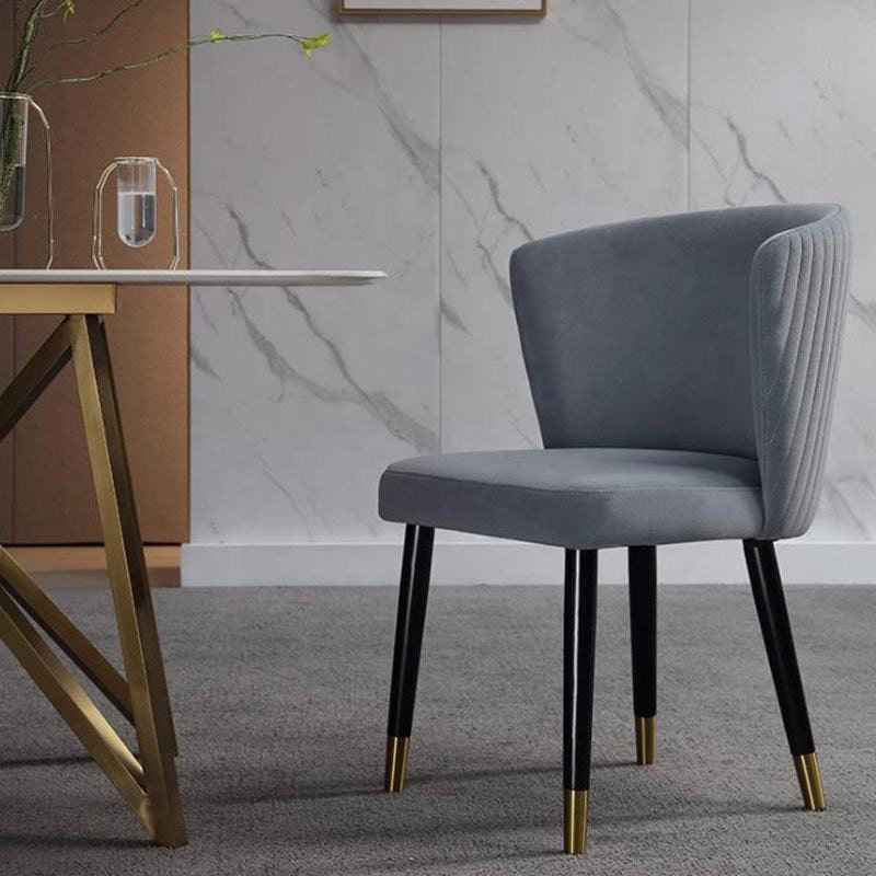 Elegant Customizable Streamlined Chair for Sophisticated Dining & Office Use