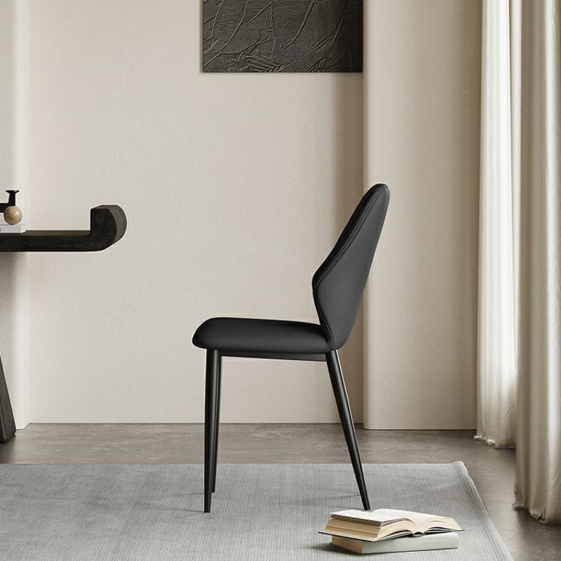 Tranquil Customizable Soft & Comfortable Chair for Relaxed Dining & Living Areas