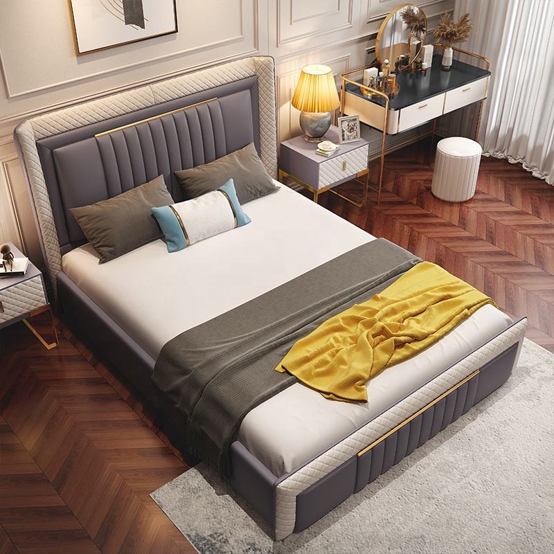 Unique Matita Customizable Upholstered Bed - Minimalist Design with Optional Storage Capabilities