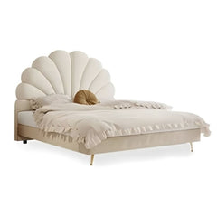 Vogue Gelso Customizable Upholstered Bed - Contemporary Elegance with/without Storage Functionality