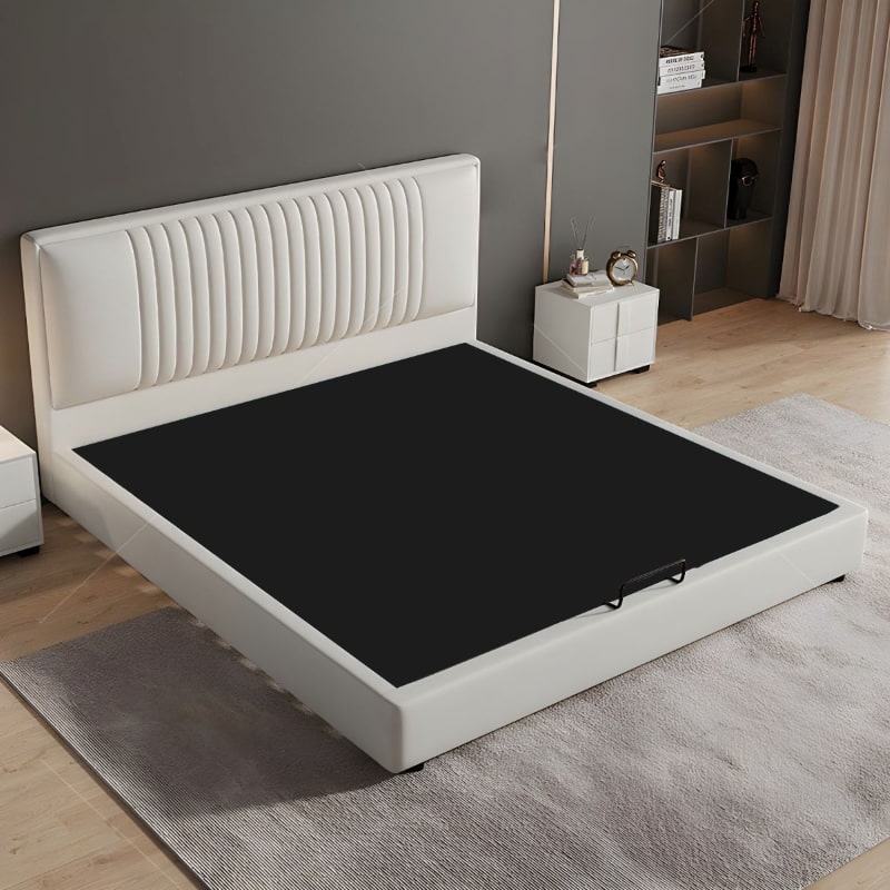 Vivid Campanula Tailored Upholstered Bed - Customizable Comfort with/without Built-in Storage Options