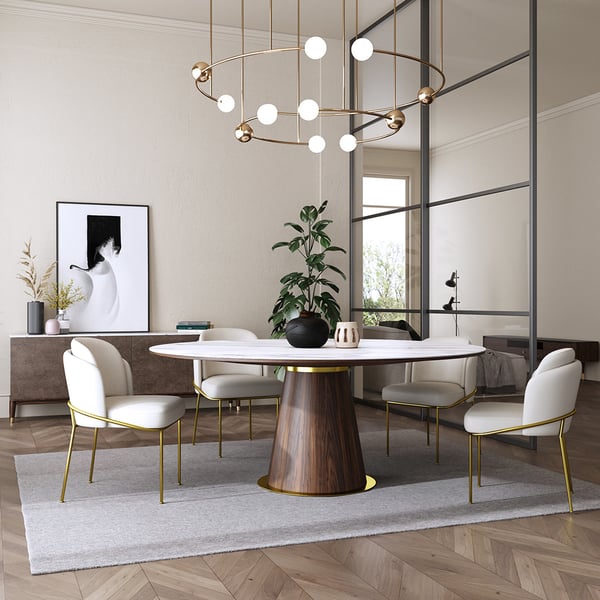 Rustic Style Dining Table