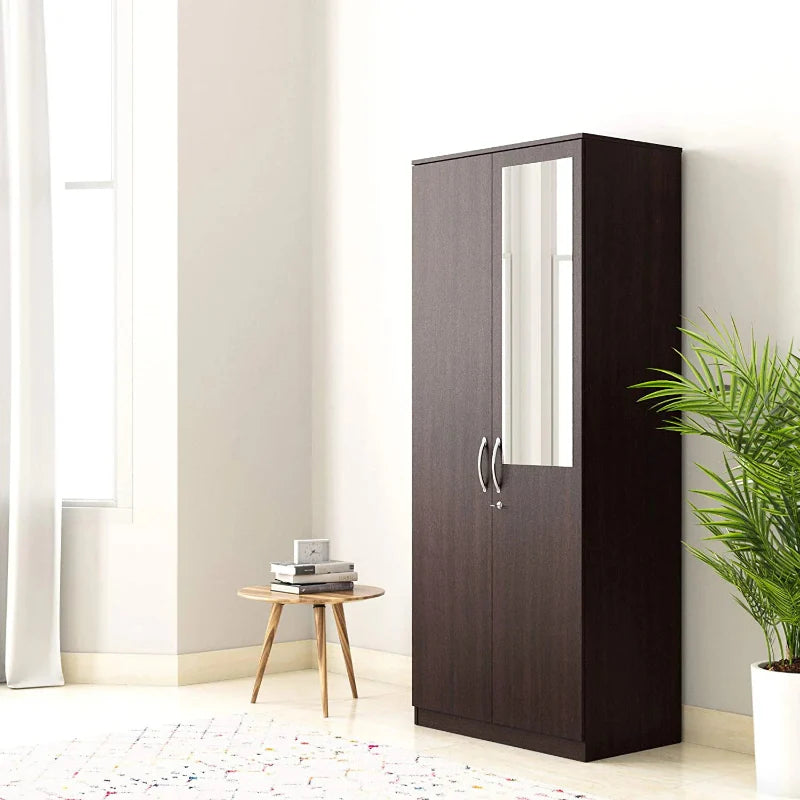 Luxury Engineered Wood Wardrobe 2 Doors