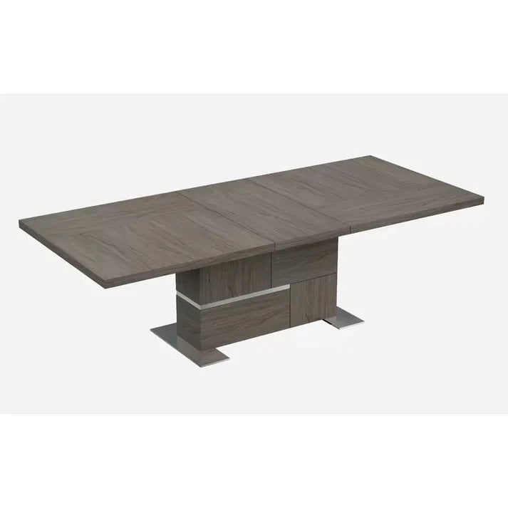 Dining Set with 6 Chairs Butterfly Leaf Dining Table