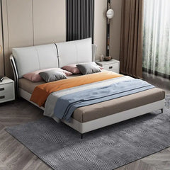 The Cozy Haven Upholstery Wing Bed