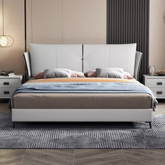 The Cozy Haven Upholstery Wing Bed