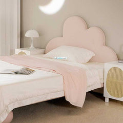 Cozy Cloudy Wooden Kids Bed