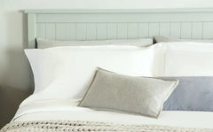 Silver Wooden Bed