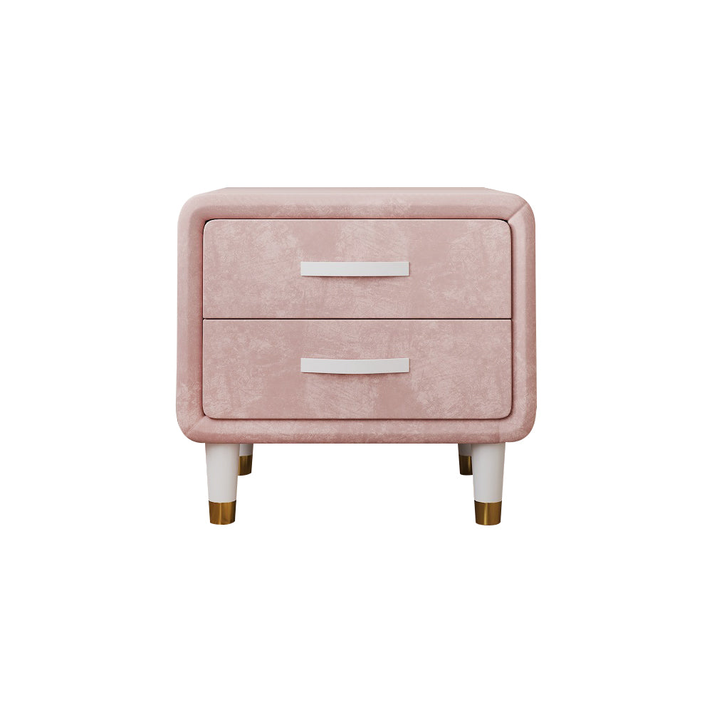 Rosy bed side table with drawer