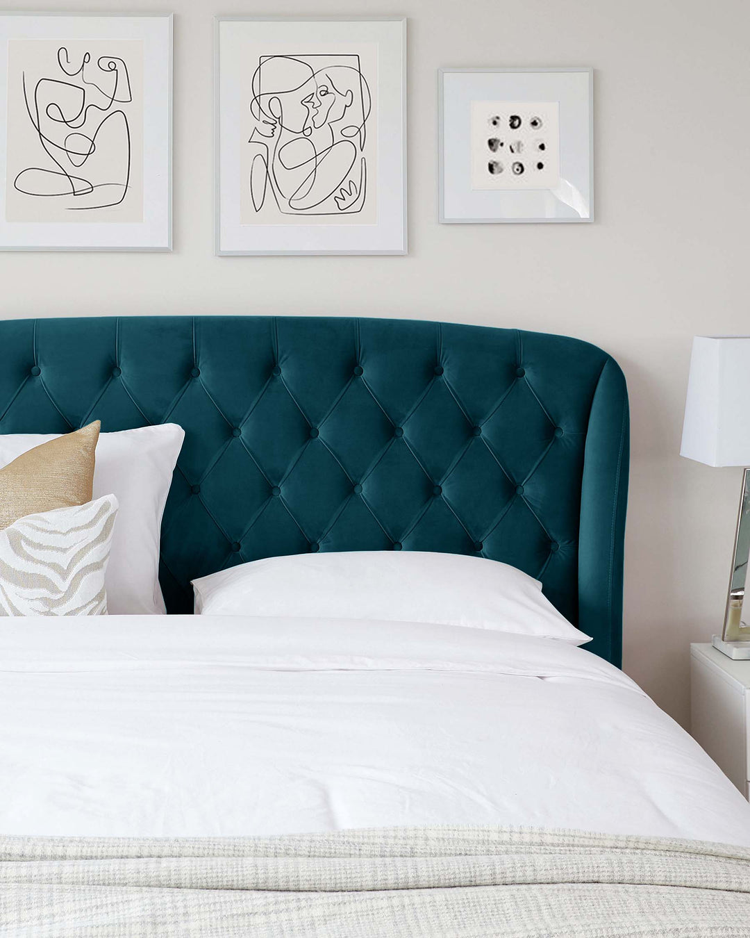 Stunning Coral Green Bed with Storage