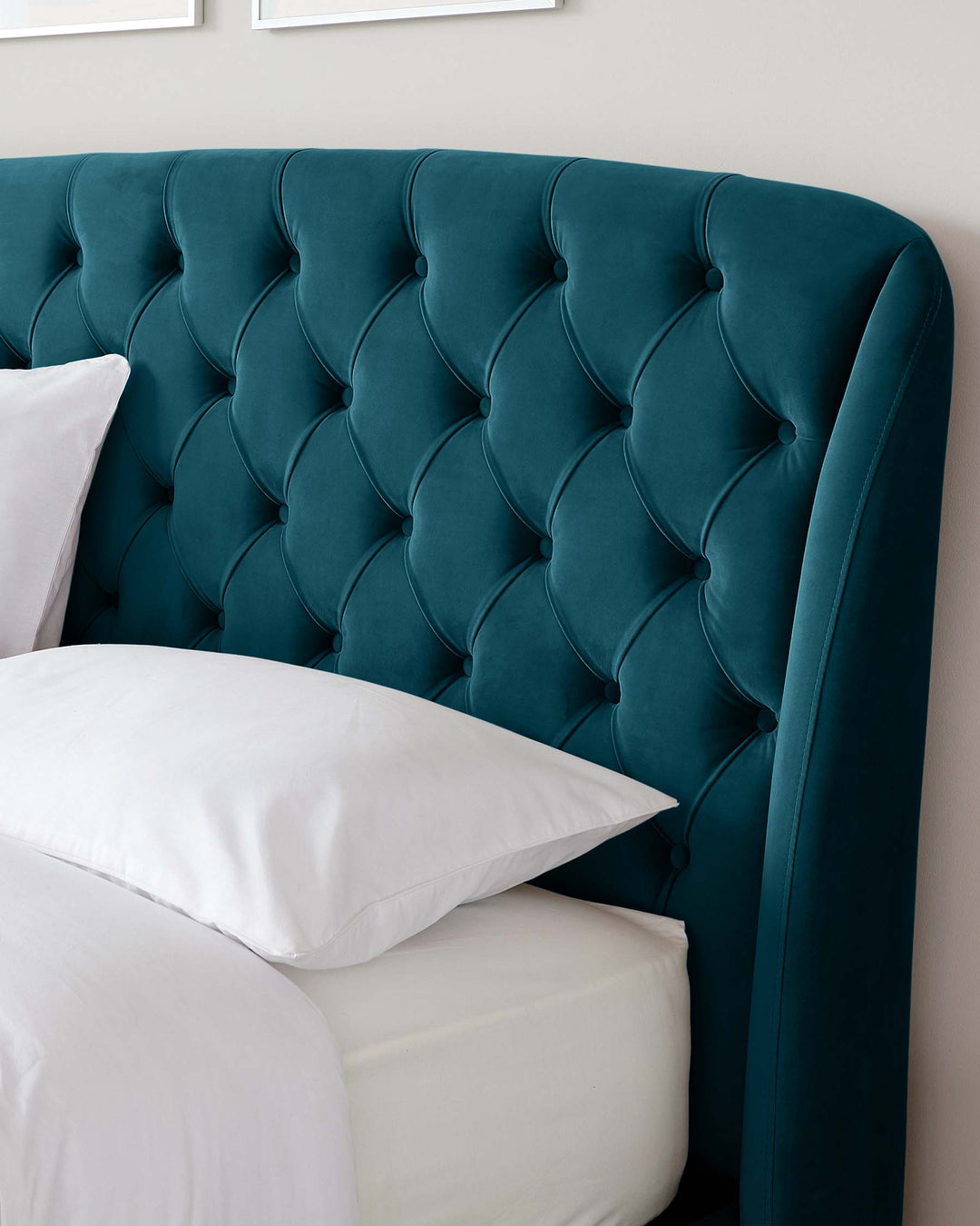 Stunning Coral Green Bed with Storage