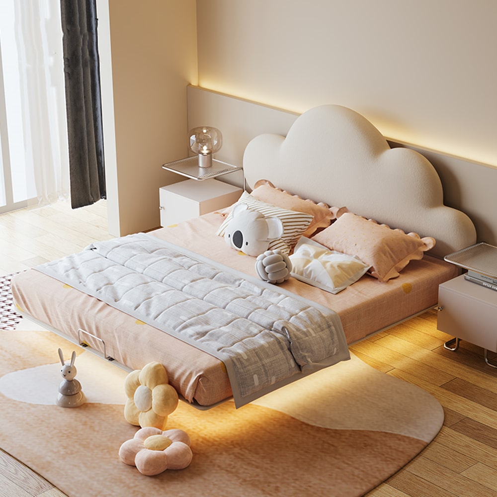 Majestic cloudy bed for kids