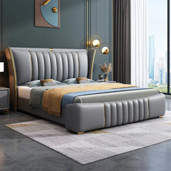 Sereno Luxury Upholstered Bed in Leatherette