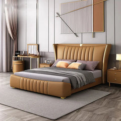 Sereno Luxury Upholstered Bed in Leatherette