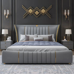 Sereno Luxury Upholstered Bed in Leatherette