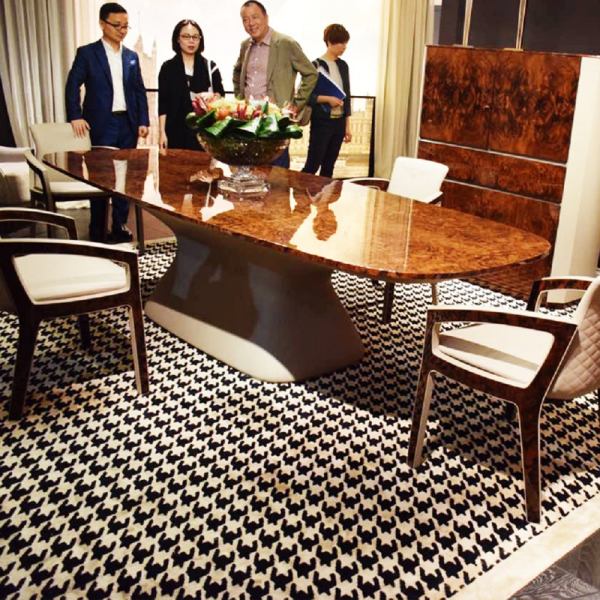 Timber polish dining table