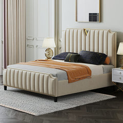 Snuggle Bed in Leatherette with comfort feel.