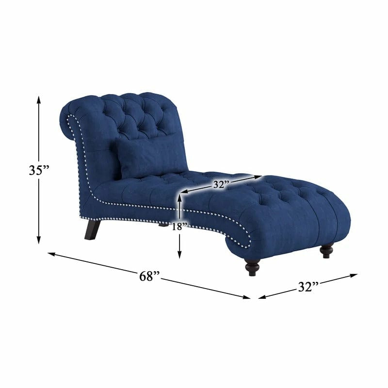 Serene Rest Lounger In Velvet