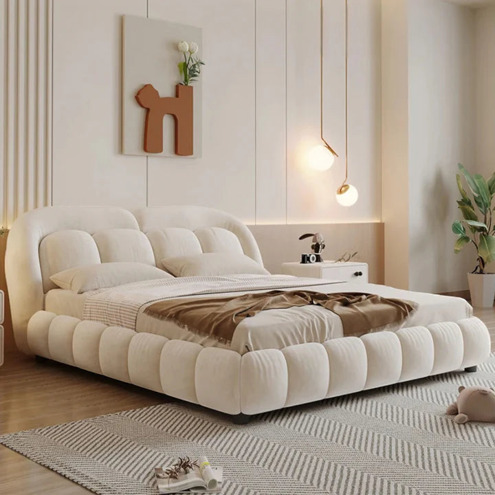 Unity Premium Upholstered Bed in Brooklyn Fabric