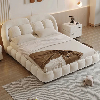 Unity Premium Upholstered Bed in Brooklyn Fabric